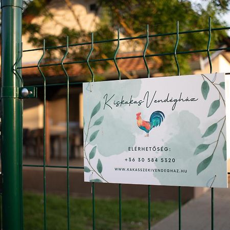 Kiskakas Vendeghaz Lägenhet Székkutas Exteriör bild