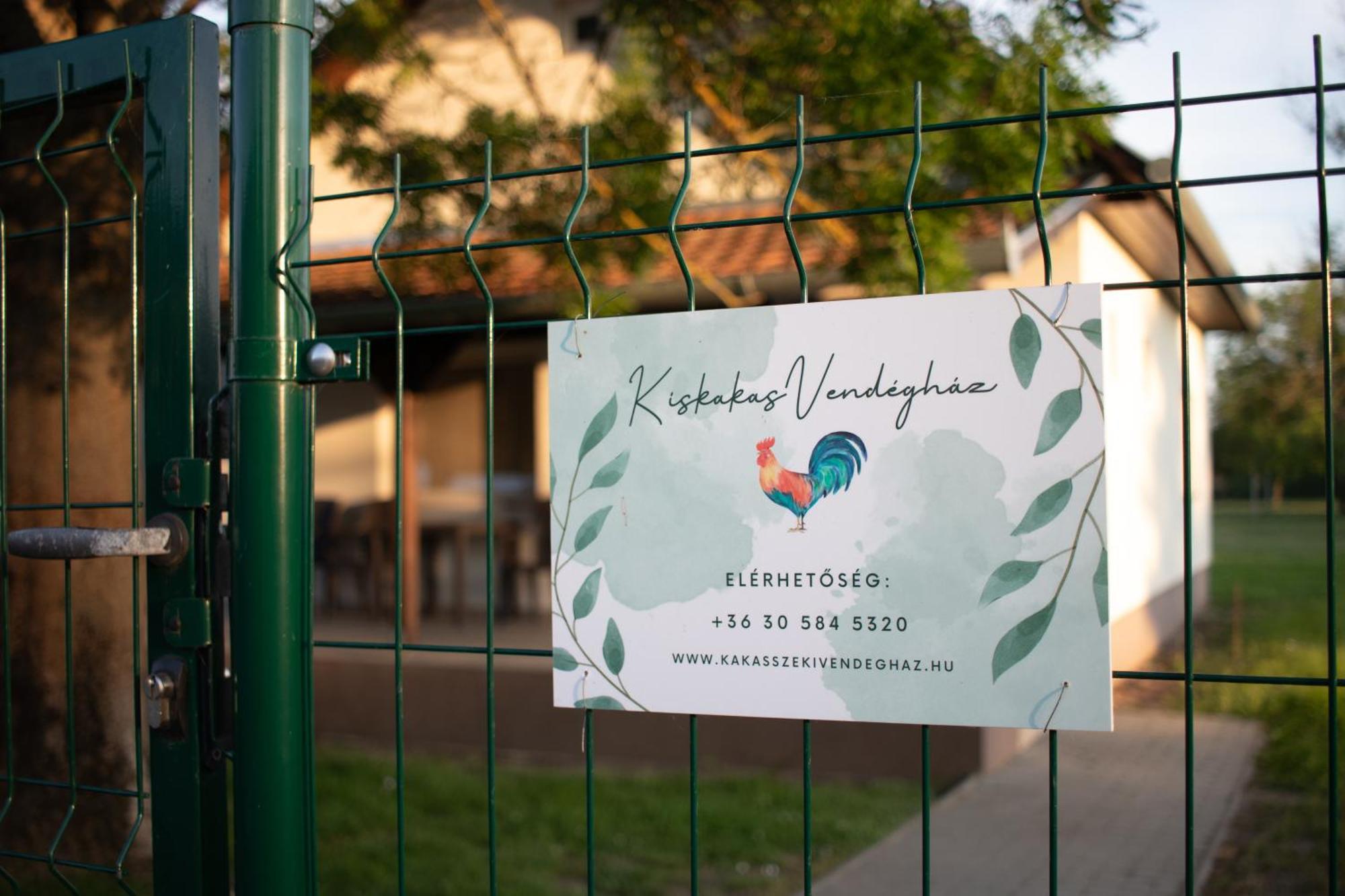 Kiskakas Vendeghaz Lägenhet Székkutas Exteriör bild